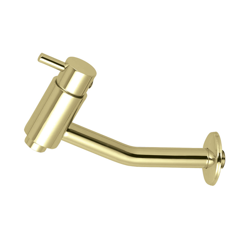 Cold water faucet from the wall, Tamar model, brushed gold