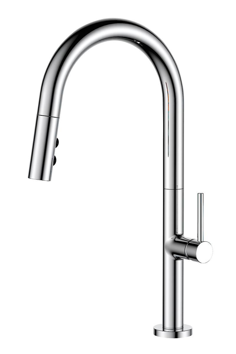 Luxurious Spring model flower mixer tap for the kitchen