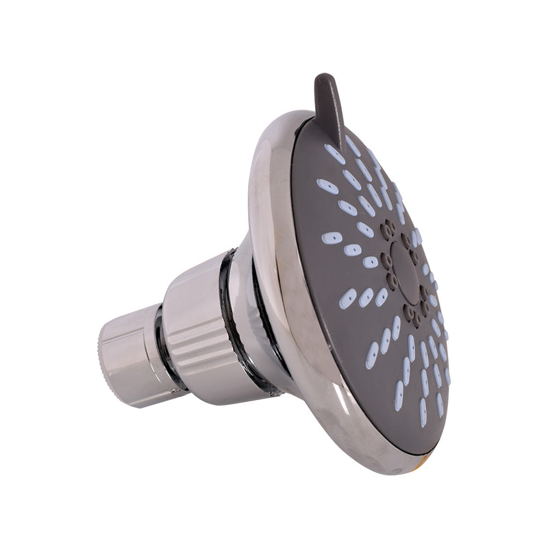 Luxurious chrome shower head