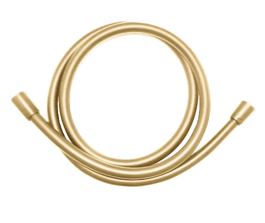 1.5 meter shower hose - PVC - brushed gold