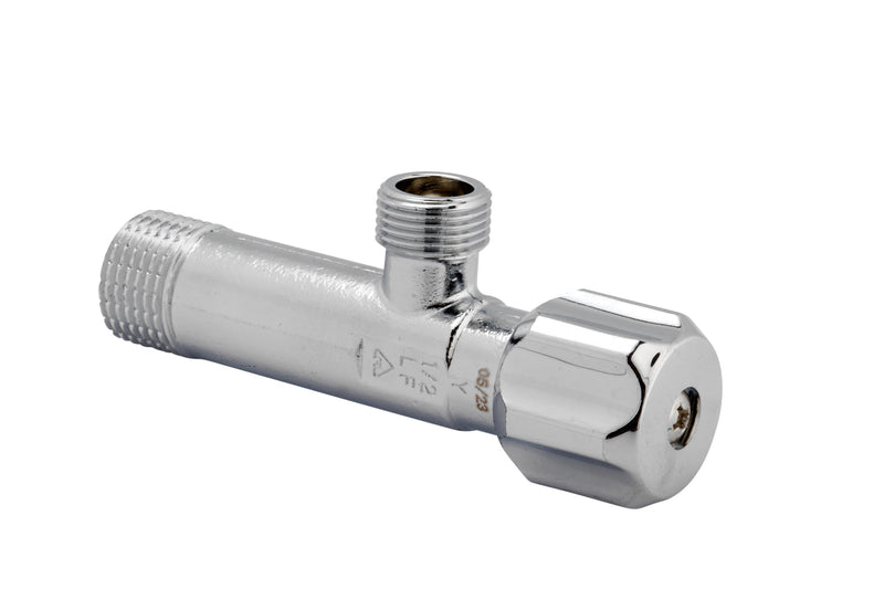 ברז זוויתי ארוך 1/2X3/8" - תקן - LF