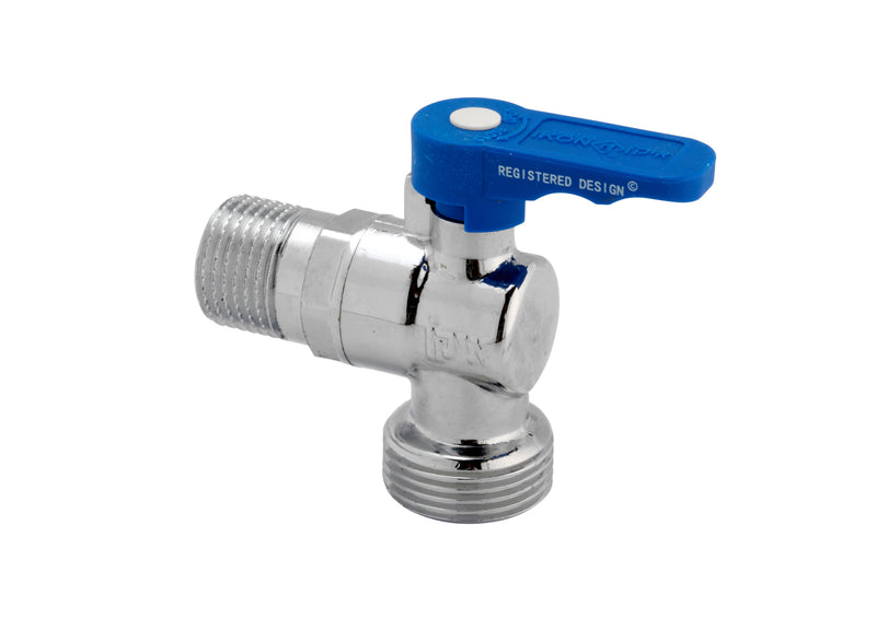 Ergonomic angled laundry faucet mini 1/2X3/4" - LL