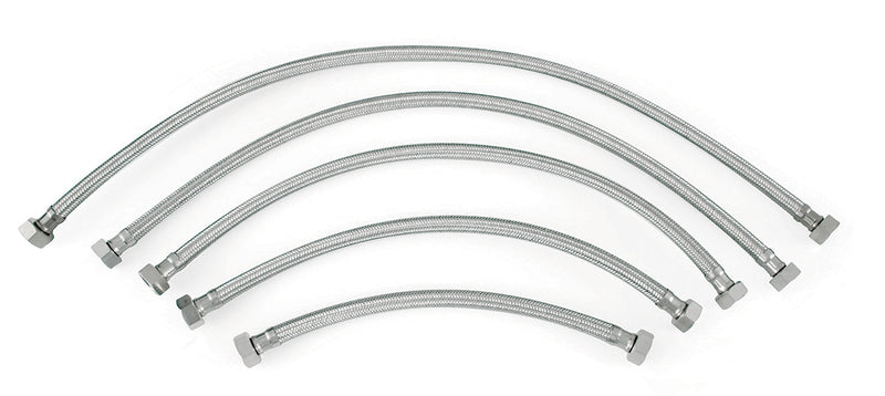 Flexible metal armored hose 40 cm 1/2 - (N.N) - HLF